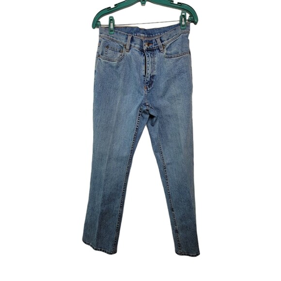 Vintage LL Bean Jeans Classic Fit Mom's High Rise 100% Cotton SIZE 8 - Picture 2 of 6